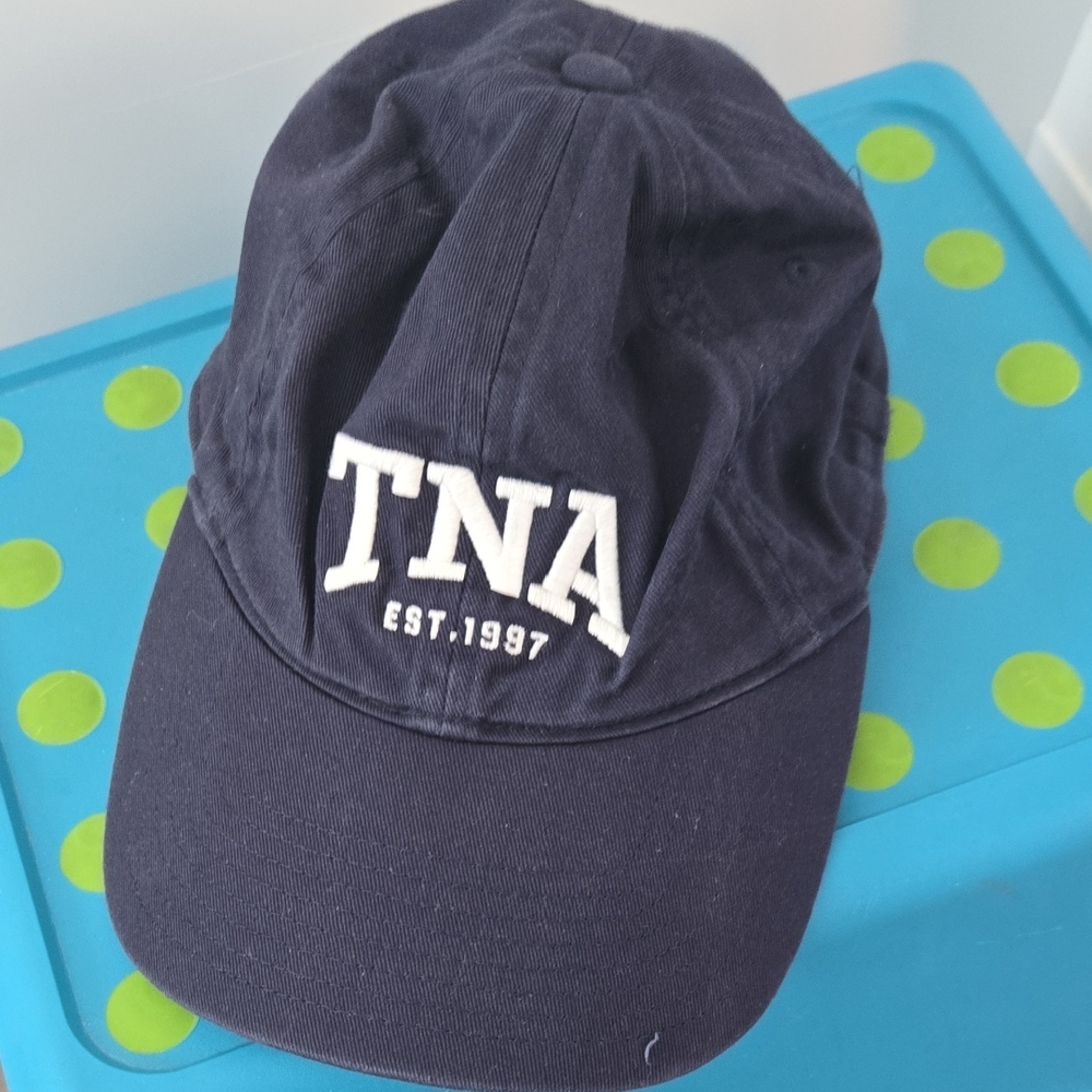 TNA Dark Blue Cap with White Logo